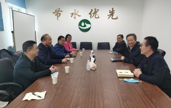 吴义泉赴水利部汇报水资源管理和节约用水工...